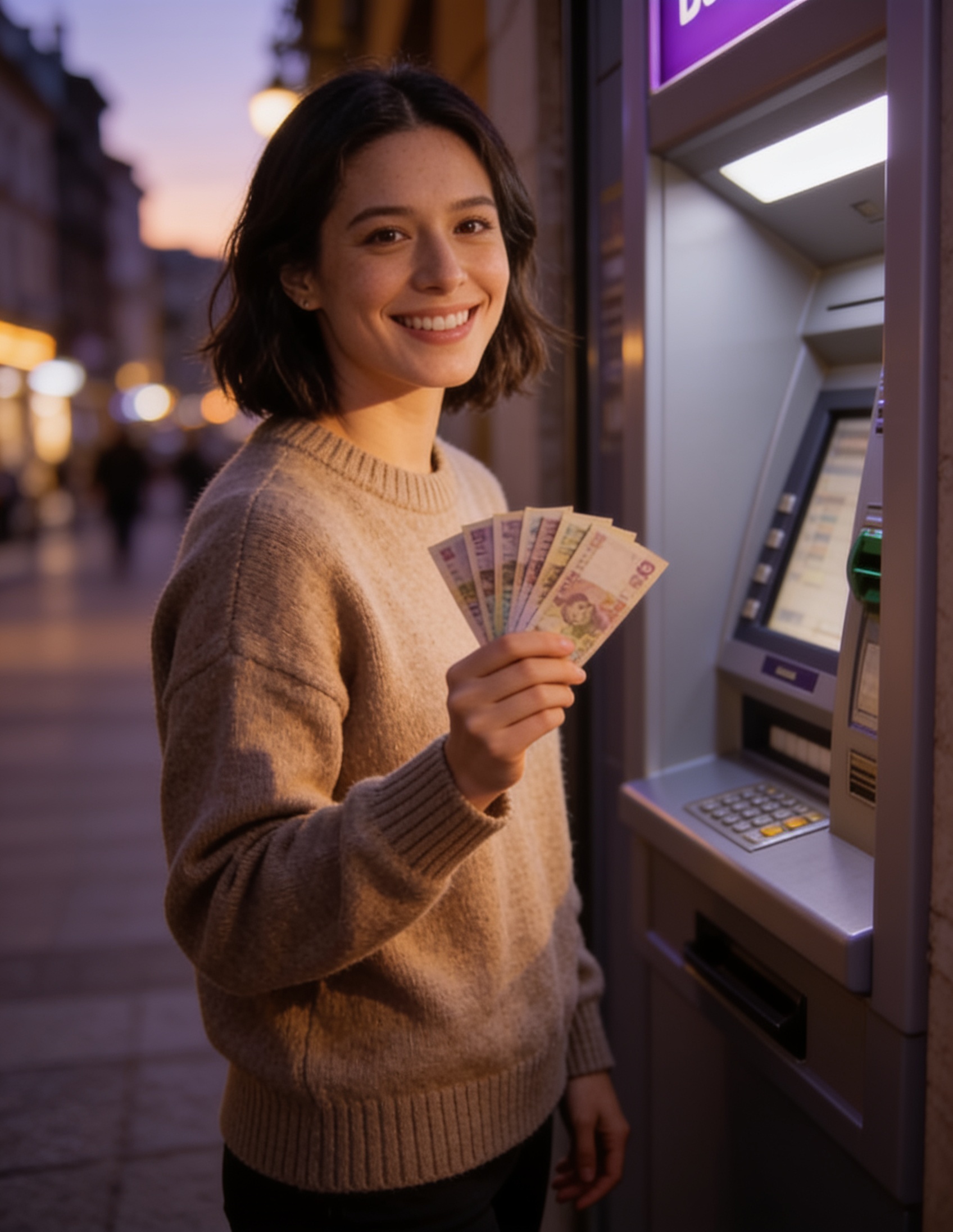 Retira en cualquier país y moneda